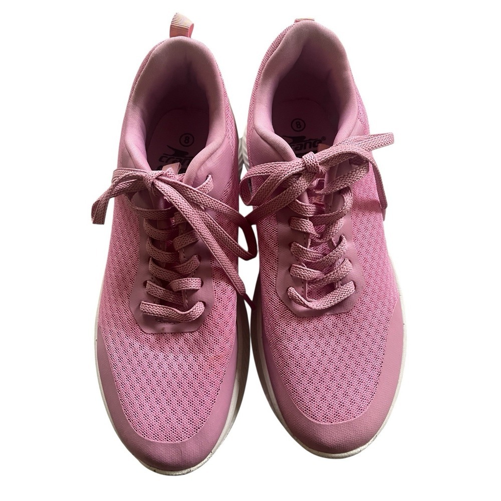 Crane Women's Pink Sneakers Memory Foam Size 8 Activewear Workout Running